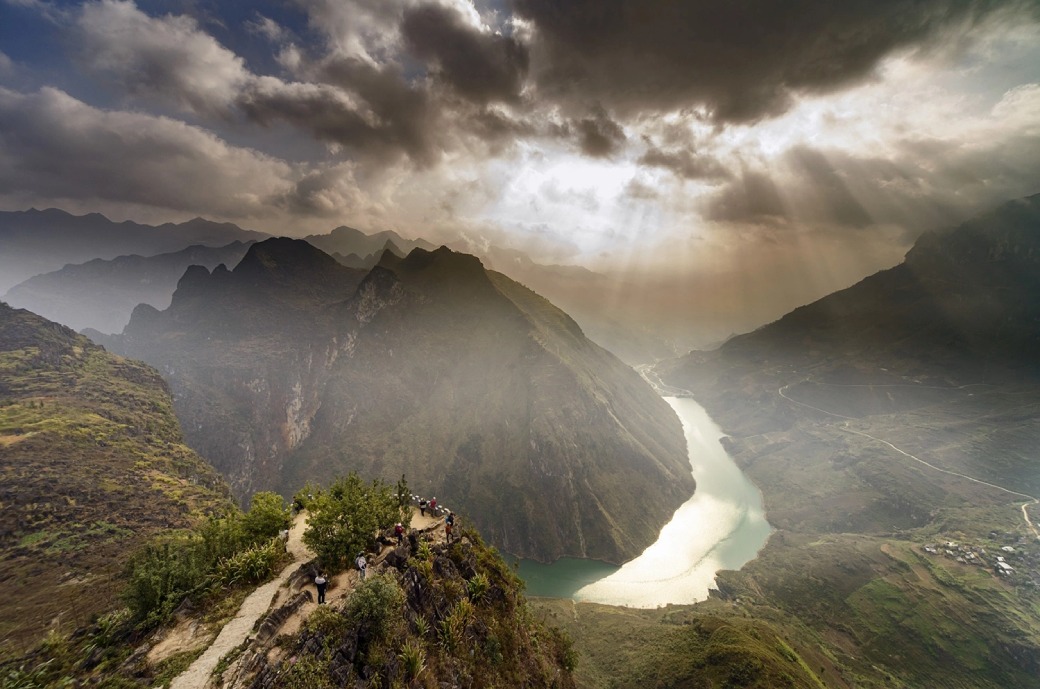 nho que river from ma pi leng pass